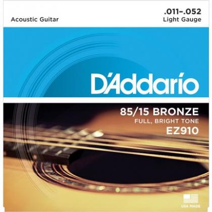 daddario-akustik-gitar-tel-seti-85-15-bronze-light-gauge--ez910